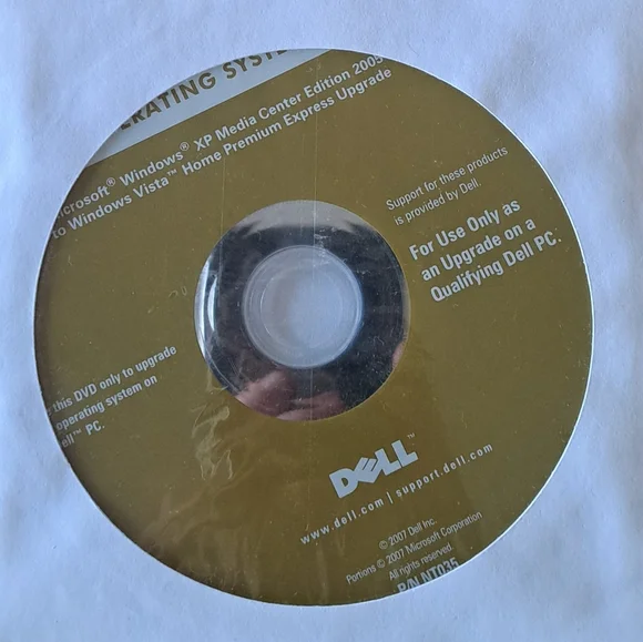 Dell Operating System Installation CDs - Gold - Picture 3 of 3